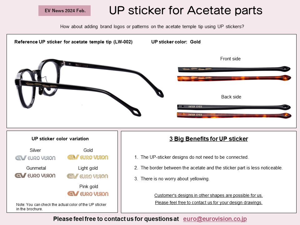 thumbnail:2024 Feb UP sticker for acetate parts