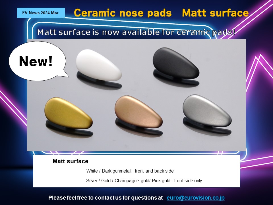 thumbnail:2024 Mar Ceramic nose pads  Matt surface