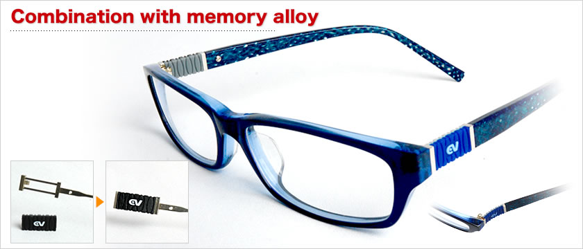 Combination with memory alloy