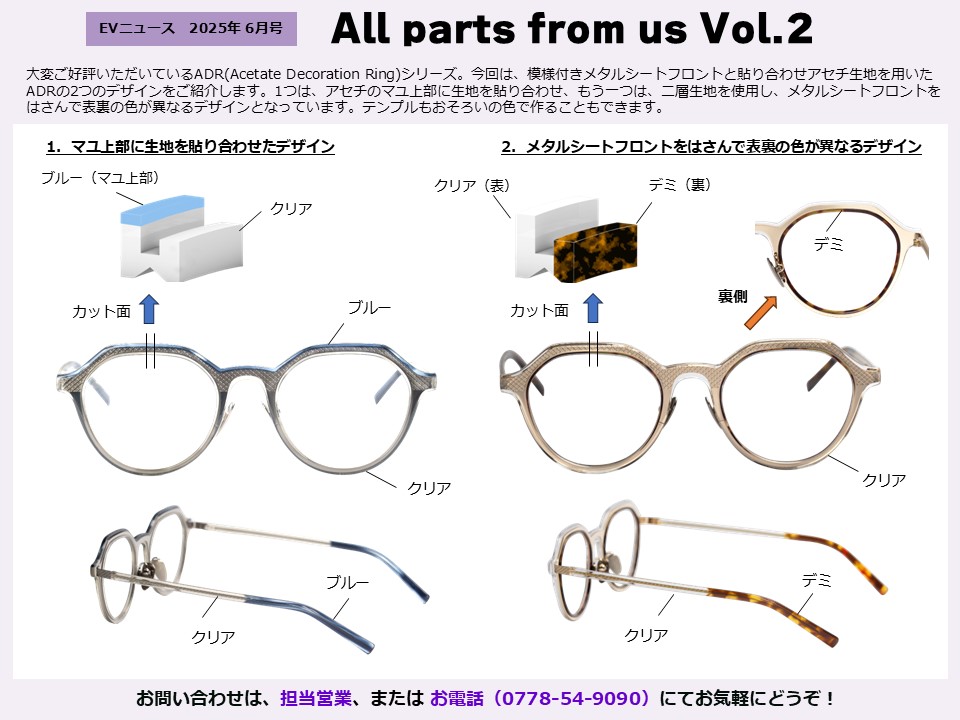 月刊サムネイル画像：2025年6月号：弊社の部品だけで、完成フレームを作ることができます「All parts from us Vol.2」